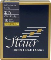 Steuer S100 Blue Line 3,5 Schachtel mit 10 Blättern - Riet voor Bb klarinet (Duits)