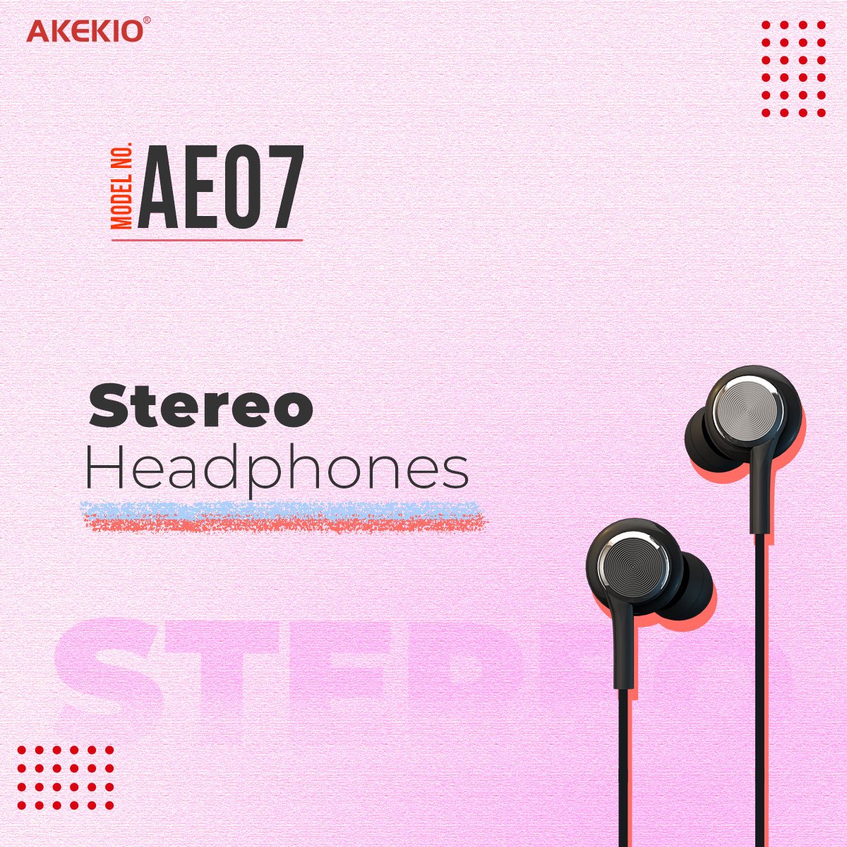 Akekio Stereo Headphones AE07