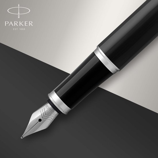 Parker IM Achromatic Matte Black Vulpen kopen | De Vulpenwereld