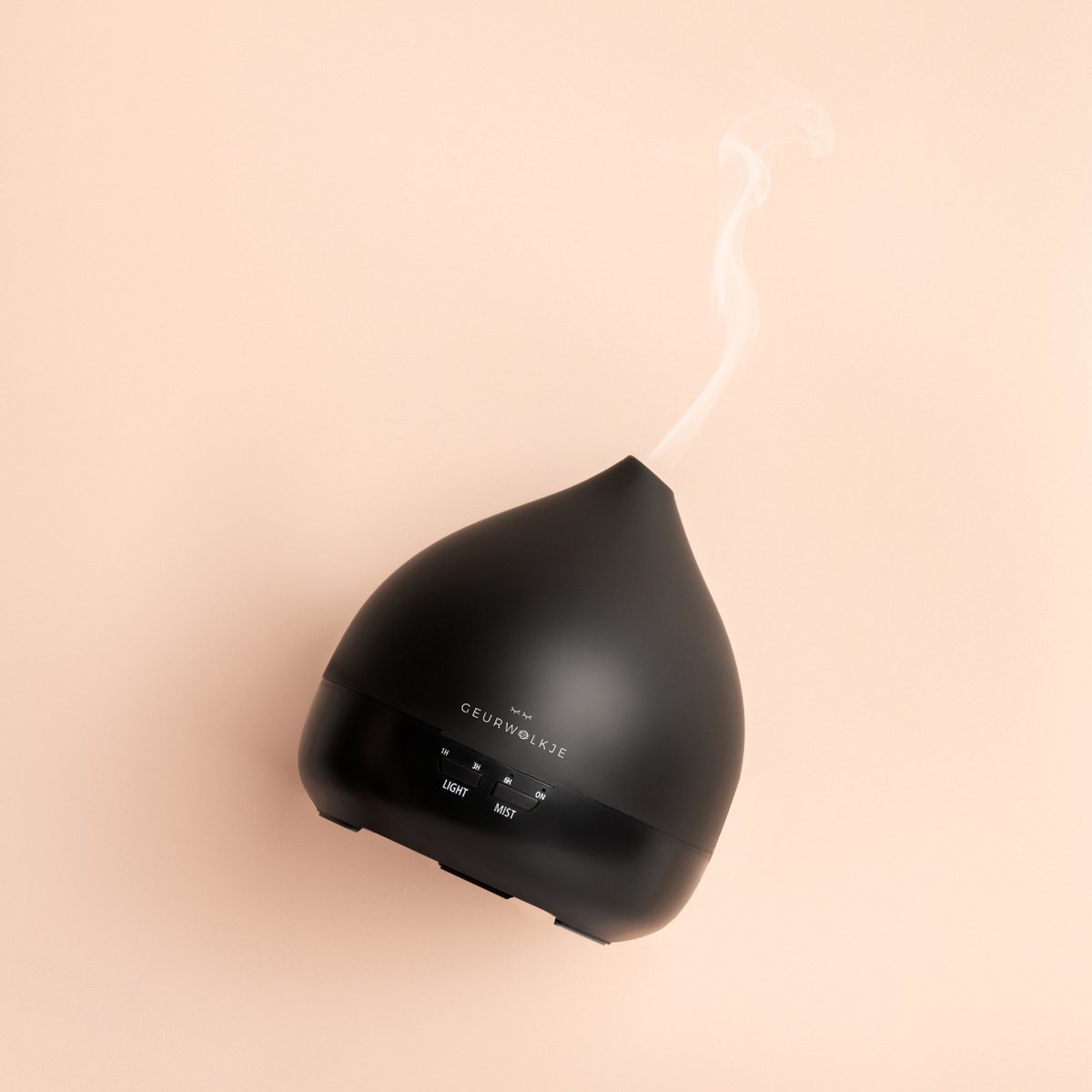 Geurwolkje Unity 2.0 Aroma Diffuser – Ultrasone Geurverspreider – Mat Zwart — cadeau in Wonen & Interieur - foto 4