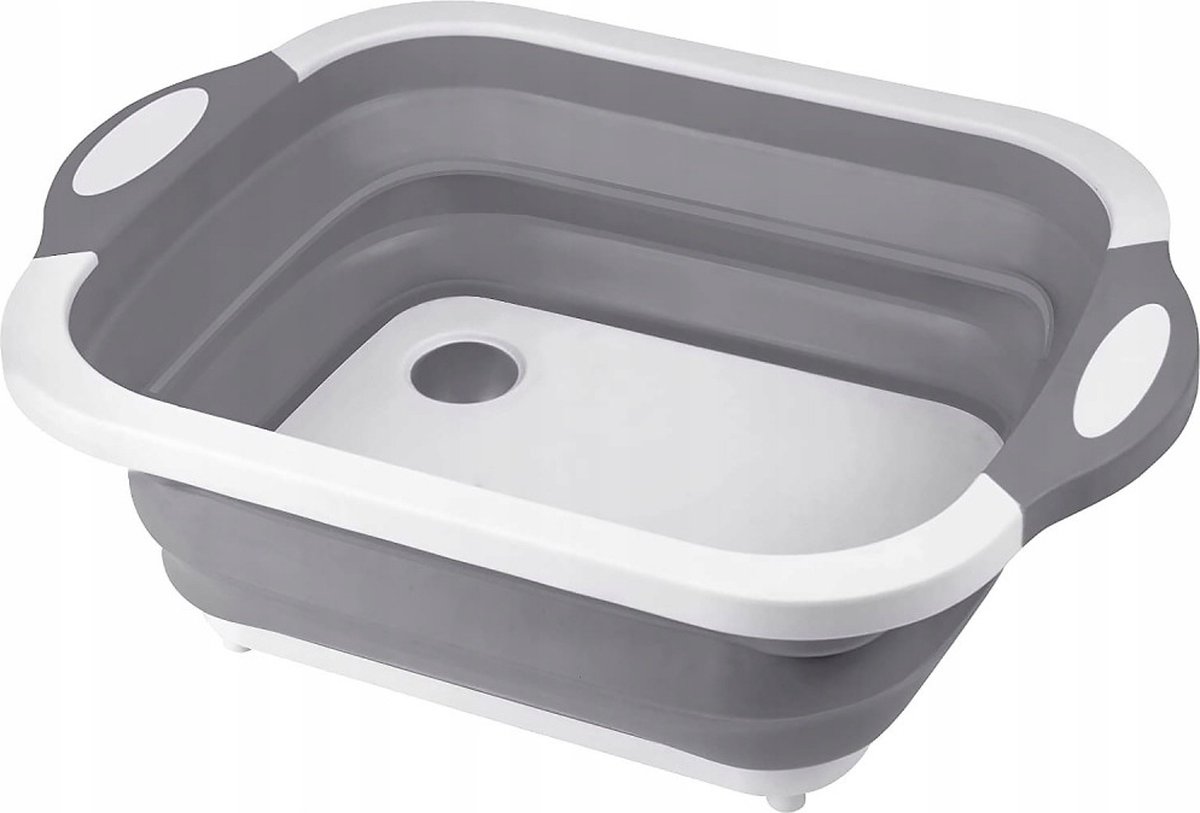 eCarla 2in1 snijplank-kom ideaal voor kamperen - 42.5*31cm