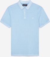 Marc O'Polo shaped fit polo - heren poloshirt - lichtblauw - Maat: S