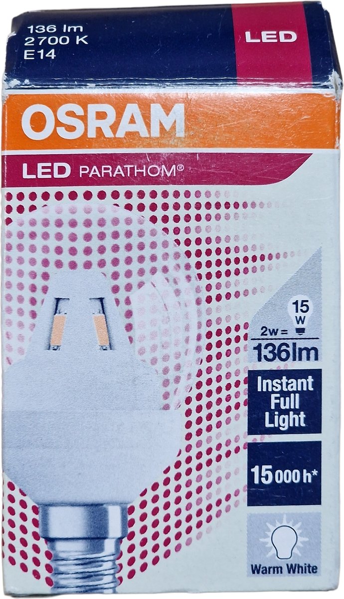 Osram Parathom LED 2W E14 | bol.com