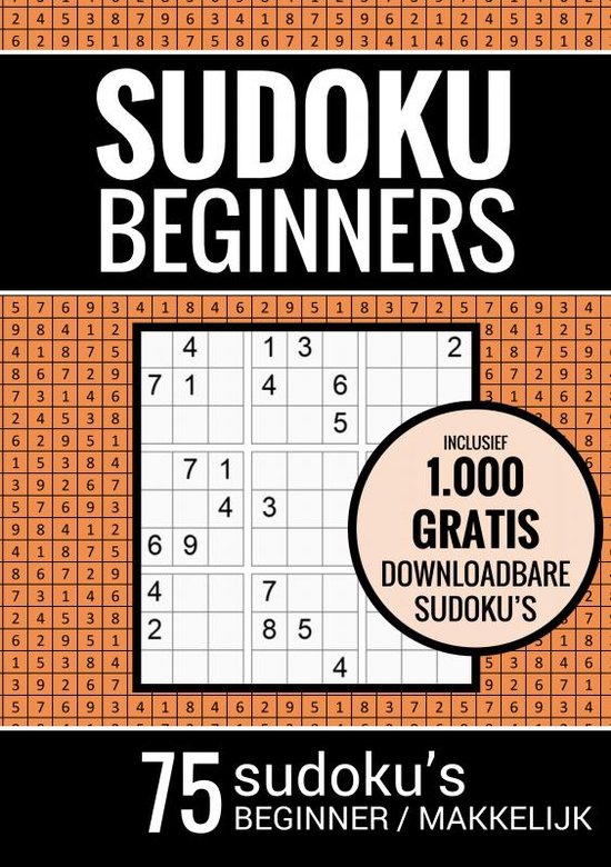 Makkelijk - Puzzelboek voor 75 Makkelijke Sudoku Puzzels voor... | bol.com