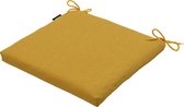 Madison - Coussin D'assise 40X40 - Goud - Toile Recyclée Beige