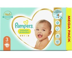 Pampers Premium Protection luiers - Maat 3 (6-10kg) - 102 stuks - Voordeelverpakking