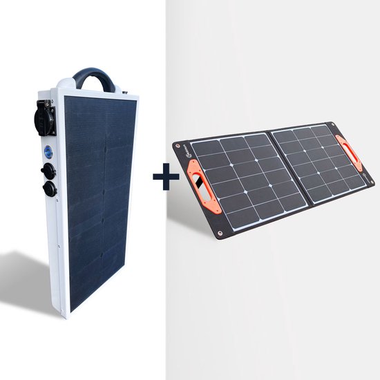 Mobisun Pro Powerstation + Panneau solaire pliable Mobisun 60 W