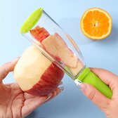 Dunschiller - Groenteschiller - Fruitschilmes - Multifunctionele Opslag - Aardappelschiller -Appelsnijder - komkommer schiller - Groen