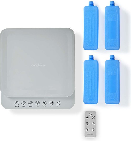 Mobiele Aircooler | Nedis Smartlife | 215 M³/u  3 Standen Afstandsbediening 5 Liter Cool116cwtw I35887