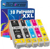 PlatinumSerie 10x cartridge alternatief voor Epson T2621-T2634 26 26XL