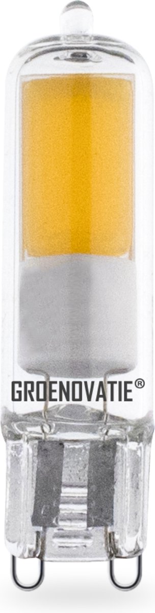 Groenovatie G9 LED Lamp - 2W - COB - 360D - Warm Wit