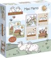 Afbeelding van het spelletje Bambolino Toys - Mike & Molly maxi memo - memory spel met extra grote kaarten - educatief speelgoed - geheugenspel