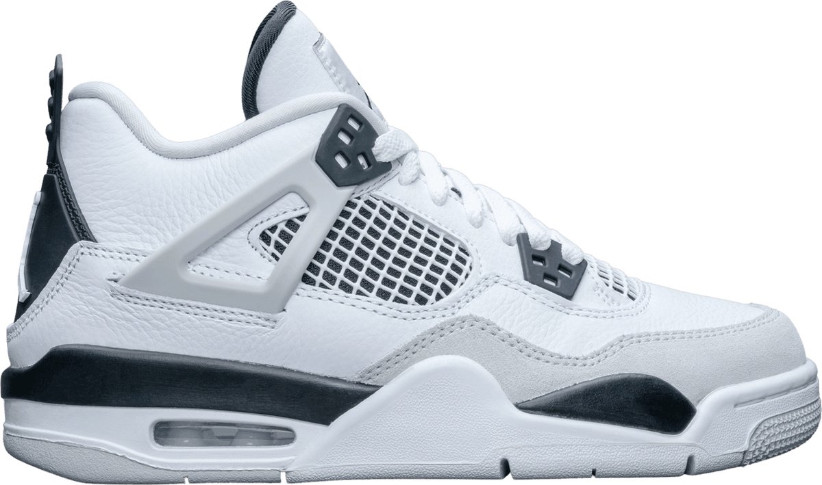Nike Air Jordan 4 Retro Military Sneakers Unisex 111 Zwart
