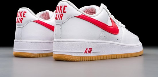 Nike Air Force 1 '07 Low Color of the Month University Red Gum - DJ3911-102  - Maat... | bol