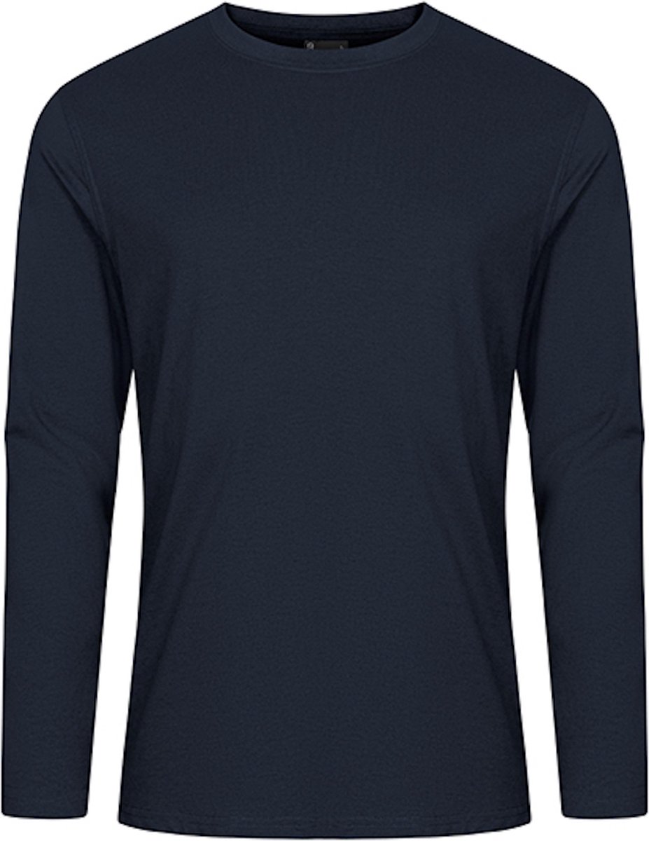 EXCD Men´s T-Shirt Long Sleeve CD4097 - Navy - 3XL