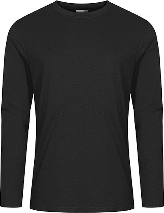 Charcoal t-shirt lange mouwen merk Promodoro maat XL