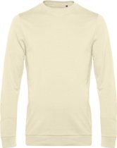 Sweater 'French Terry' B&C Collectie maat L Pale Yellow/Geel