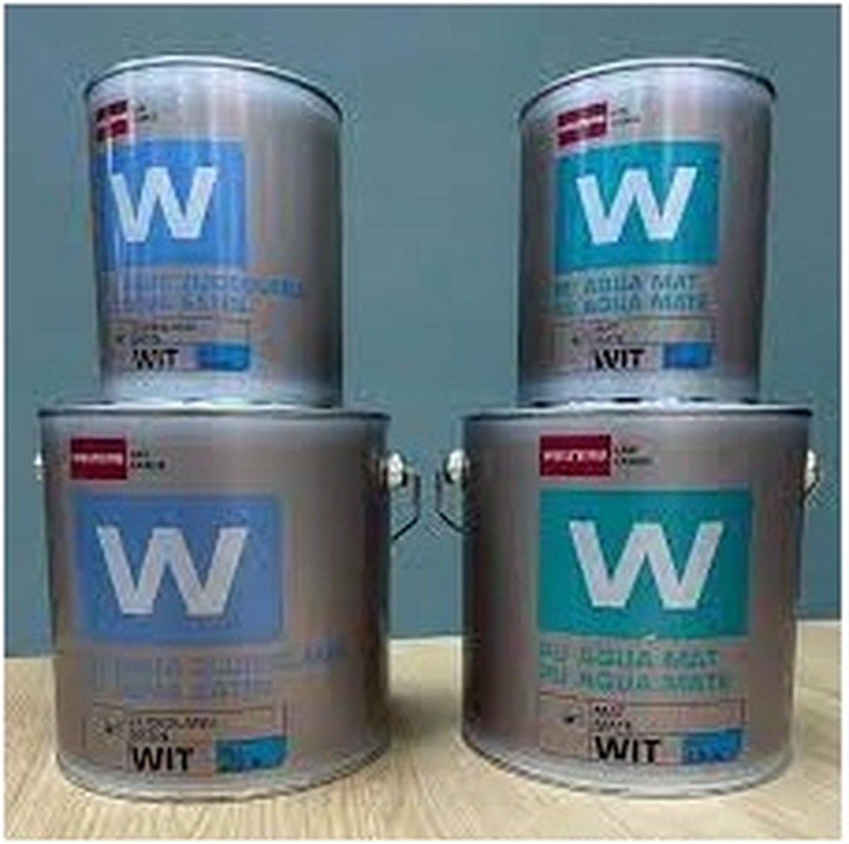 Welters pu Aqua zijdeglans wit 2.5 liter