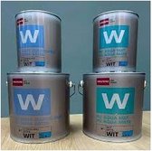 Welters pu Aqua zijdeglans wit 2.5 liter