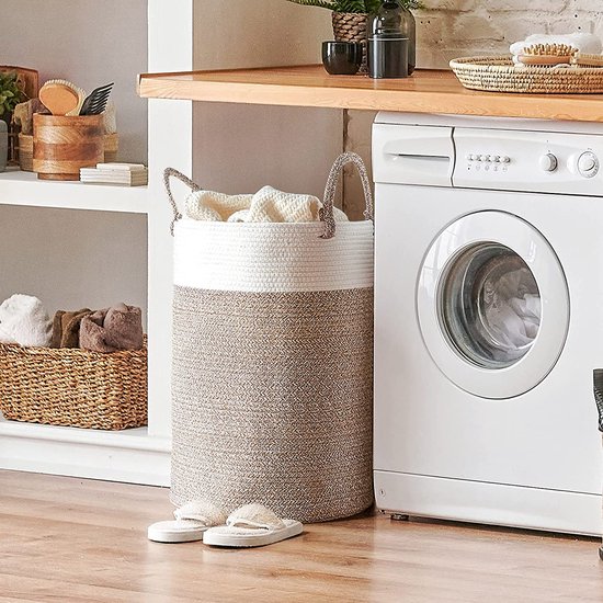 Curver Kaya Wasmand met deksel - 60L - Antraciet - vtwonen