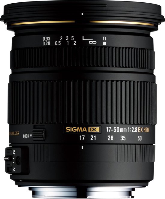 Sigma 17-50mm - f/2.8 EX DC OS HSM - geschikt voor Nikon | bol