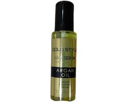 Foto: Gold style argan olie drooghaar beschadigdhaar hardhaar 100ml