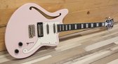 D'angelico LTD Premier Bedford SH Tremolo Shell Pink - Elektrische gitaar - roze