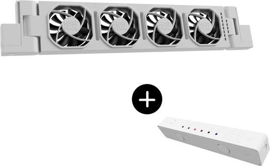 HeatFan 4 - Enkele Set - Radiator Ventilator - Smart