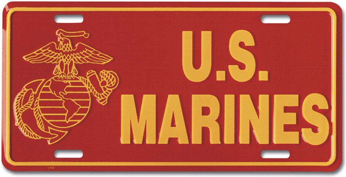 Kentekenplaat U.S. Marines