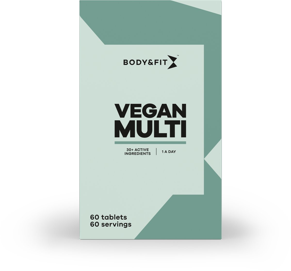 Goedkoopste Body & Fit Vegan Multi - Multivitaminen van A t/m Z - Plantaardig Voedingssupplement - 60 Tabletten