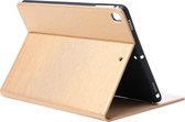 Phreeze Tablethoes - Geschikt voor iPad Air 2017 Hoes - 9.7 Inch - Luxe Lederen Hoesje - Ingebouwde Standaard met Kaarthouders - Hoesje met Magnetische Sluiting - Beschermhoes - Goud