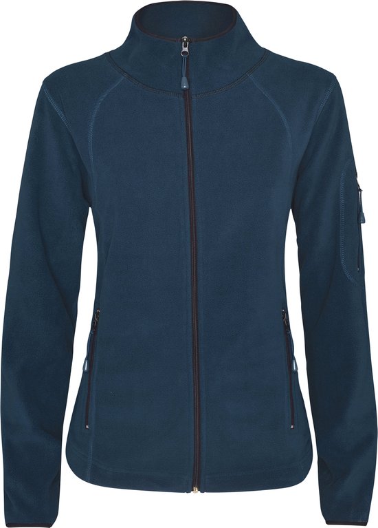 Donker Blauw Fleece damesvest Roly Luciane maat M