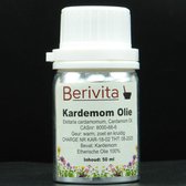 Kardemom Olie 100% 50ml - Etherische Kardemomolie van Elettaria cardamomum - Cardamom Oil