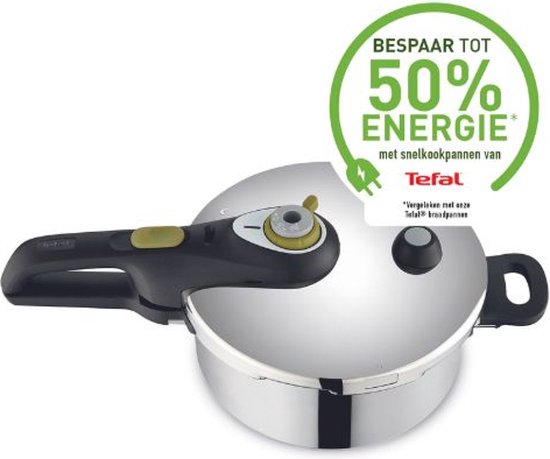 Tefal Secure5 NEO Snelkookpot - Voor alle warmtebronnen, ook inductie - 4 liter