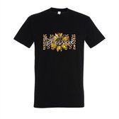 T-shirt Blessed - Zwart T-shirt - Maat XXL - T-shirt met print - T-shirt heren - T-shirt dames