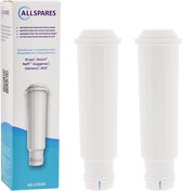 AllSpares Waterfilter (2x) geschikt voor Krups F088 / Nivona Waterfilter NIRF700 / 390700100
