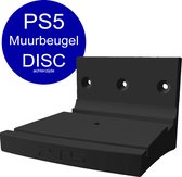 Sony Playstation 5 | Muurbeugel | Zwart | PS5 DISC versie | Disc achterkant*