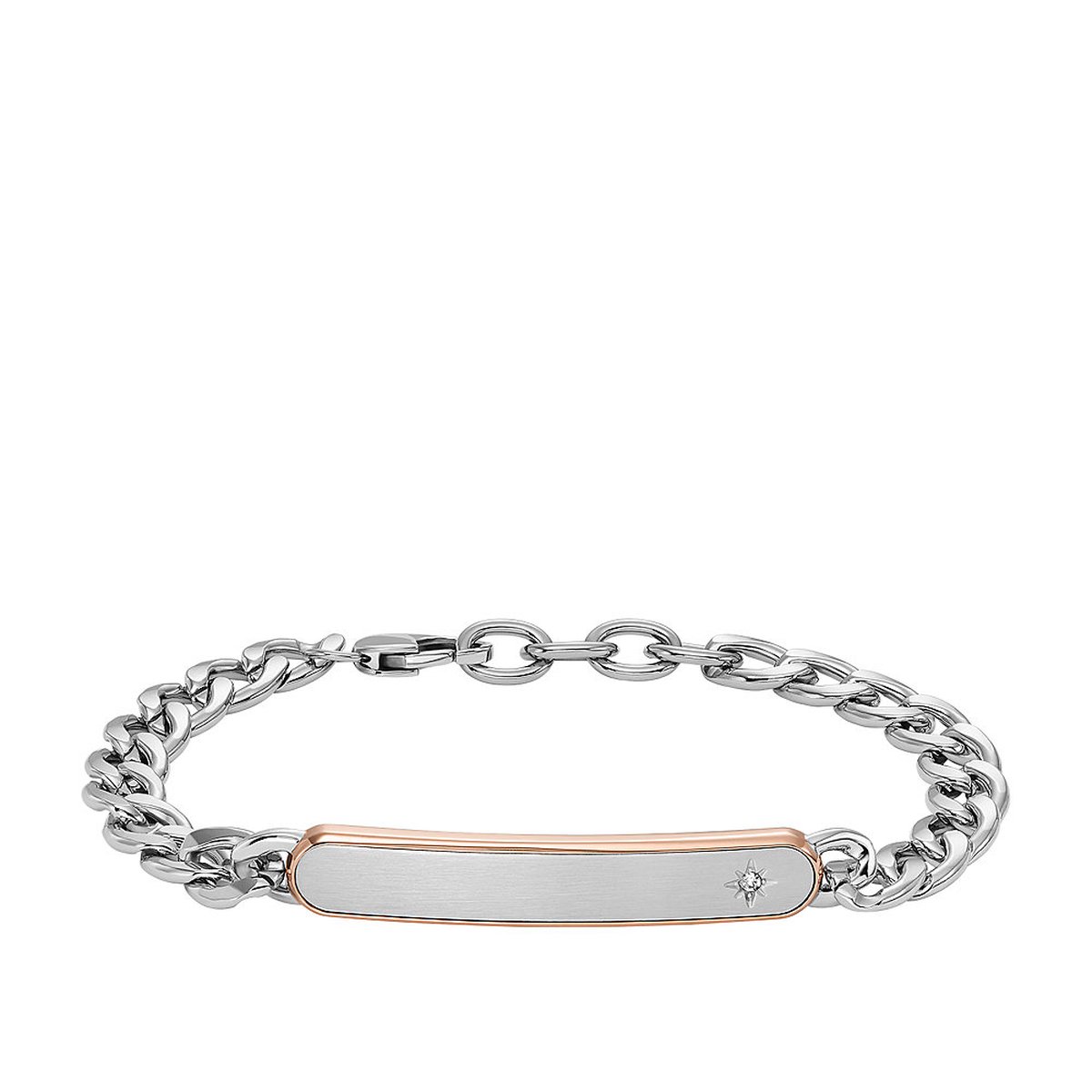 Fossil JF04395998 Herenarmband - 21.7 cm