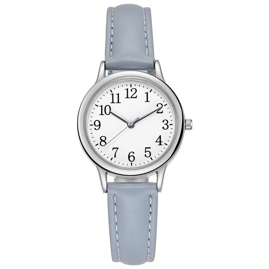 WiseGoods WS677 Luxe Aesthetic Dames Horloge - Horloges Vrouwen - Sieraden Vrouw - Design Sieraad - Cadeau - Accessoires - Blauw