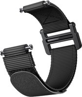 Bracelet en nylon - adapté pour Garmin Forerunner 235/620/630/735XT/Approach S6 - noir