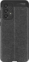 Cazy TPU Hoesje Soft Design geschikt voor Samsung Galaxy A33 - Flexibel - Zwart