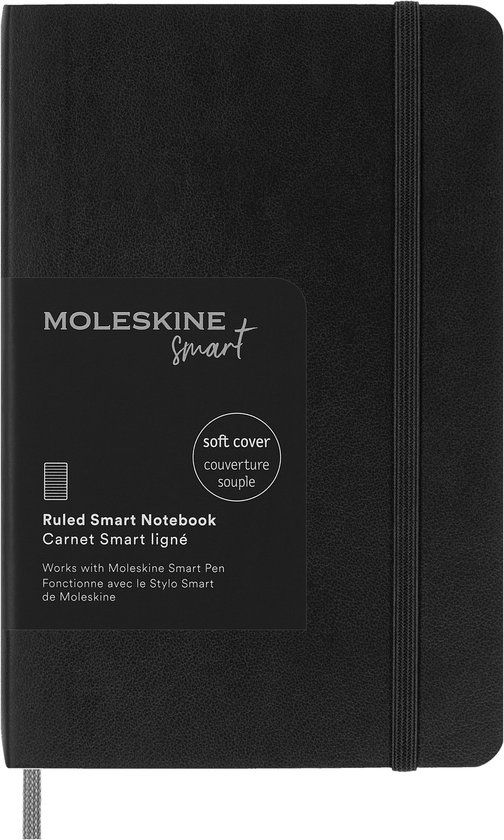 Moleskine Notitieboek Smart Collectie Pocket Zachte Kaft