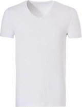 Ten Cate Basics t-shirt v-hals wit voor Heren | Maat M