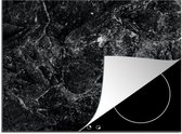 Inductie beschermer - Graniet print - Zwart - Betonlook - Inductie mat 59x52 cm - Kookplaataccessoires - Inductie afdekplaat voor kookplaat - Anti slip mat - Werkbladbeschermer - Inductiebeschermer - Keuken decoratie - Inductiemat