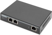 Digitus DN-95127-1, Gigabit Ethernet, 10,100,1000 Mbit/s, IEEE 802.3af, IEEE 802.3at, Volledig, Cat5e, Zwart