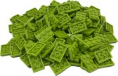 200 Bouwstenen 2x3 plate | Lime | Compatibel met Lego Classic | Keuze uit vele kleuren | SmallBricks