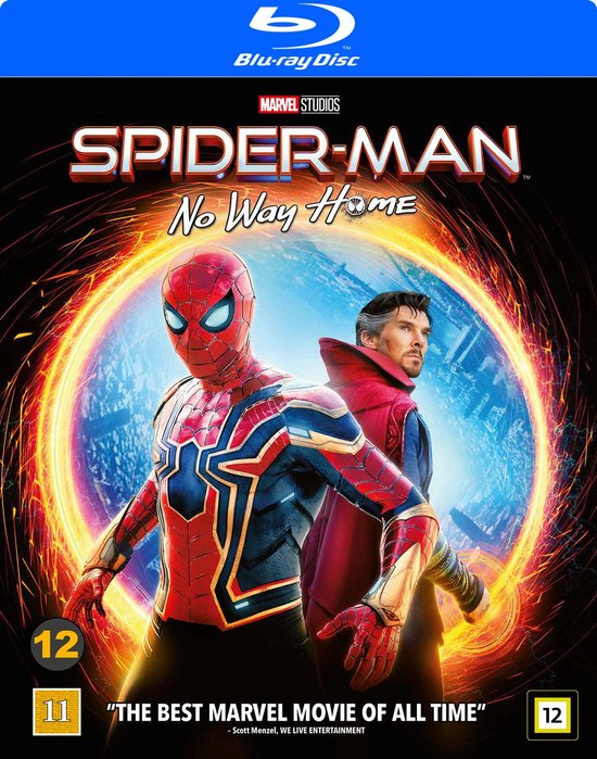 Spider-man No Way Home - Blu-ray - Import zonder NL ondertiteling