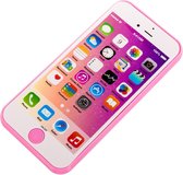 Babycure Roze speelgoed mobiel iPhone | Leerzaam speelgoed | Educatieve telefoon | Inclusief batterijen | Leuk om kado te geven!