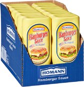 Homann Hamburgersaus 48% Vet 12 x 450ml Flessen