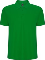 Gras Groen heren unisex Polo korte mouwen Pegaso merk Roly maat XL